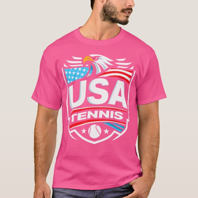 Camiseta Tênis Usa (Frente)