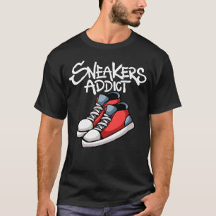 Camiseta Tênis vermelho streetwear