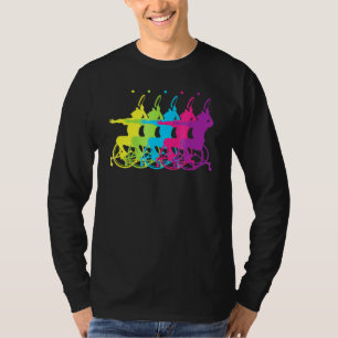 Camiseta Tenista Atleta em Cadeira de Rodas Paraolimpíadas