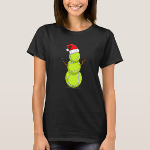 Camiseta Tenista Boneco de Neve Natal