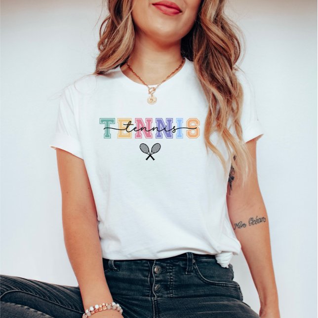 Camiseta Tenista Colorido  (Criador carregado)