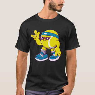 Camiseta Tenista Engraçado e Humor de Bola de Tênis Esporte