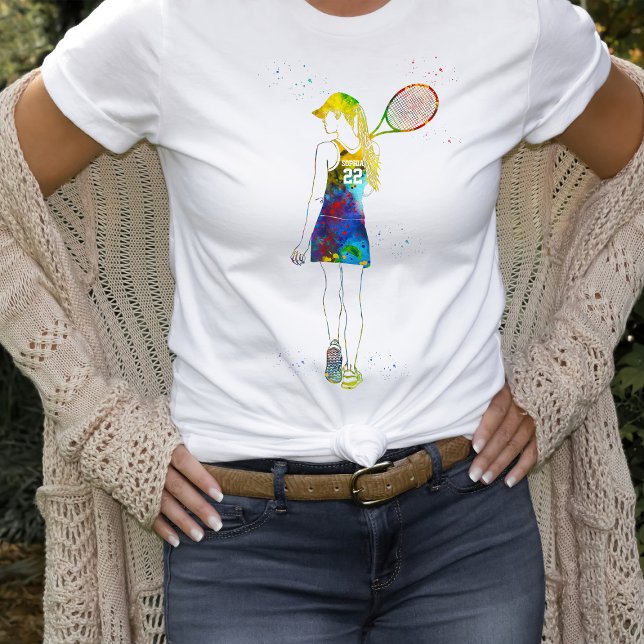 Camiseta Tenista Feminina (Criador carregado)