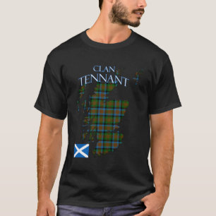 Camiseta Tennant Scottish Clan Tan Scotland