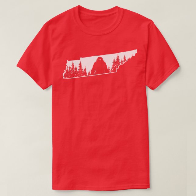 Camiseta Tennessee Bigfoot (Frente do Design)