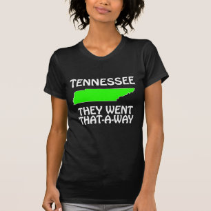 Camiseta Tennessee - Eles Foram Por Ali