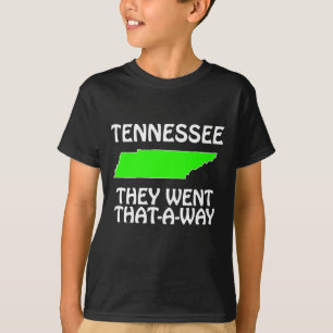 Camiseta Tennessee - Eles Foram Por Ali