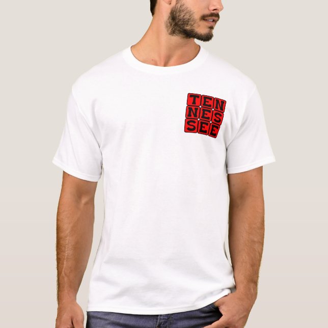 Camiseta Tennessee, Estados Unidos (Frente)