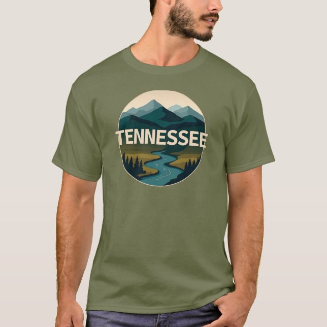 Camiseta Tennessee Estados Unidos da América (Frente)