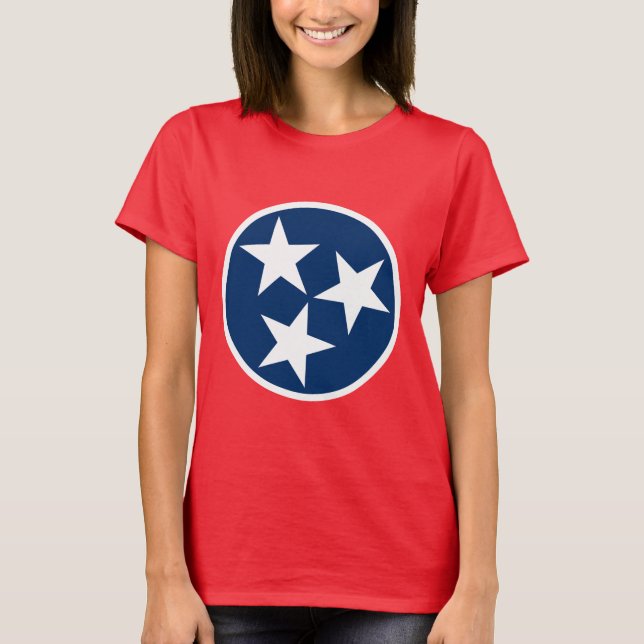 Camiseta Tennessee Flag (Frente)