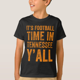 Camiseta Tennessee Futebol é hora de futebol no Tennessee