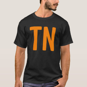 Camiseta Tennessee Simple TN Orange State Pride Fan Tee