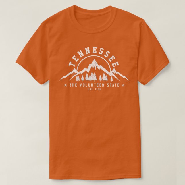 Camiseta Tennessee The Volunteer State Est  (Frente do Design)