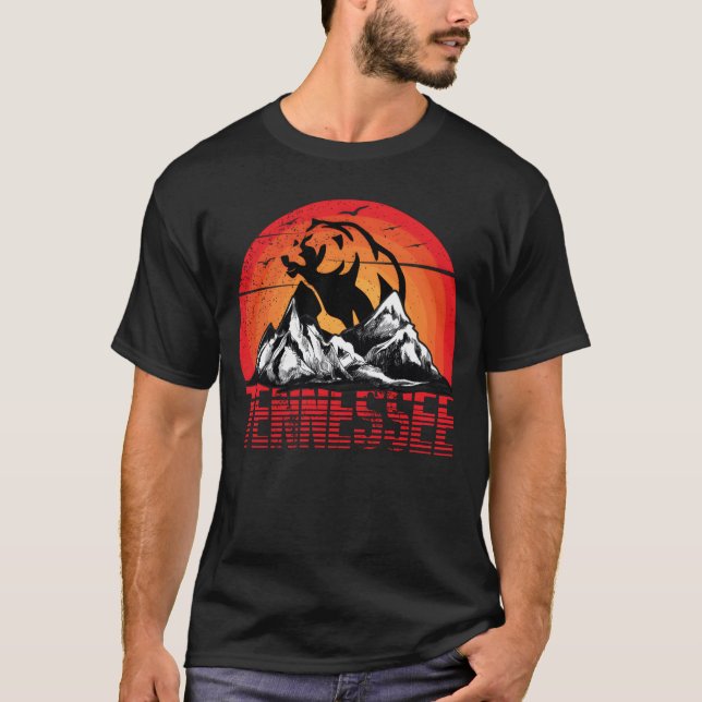 Camiseta Tennessee Vacation Hiking Campingripennessee frien (Frente)