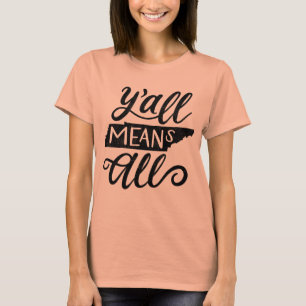 Camiseta Tennessee "você significa todo o" t-shirt dos
