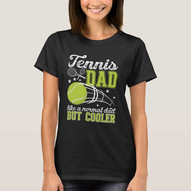 Camiseta Tennis Dad Of A Tennis Player Dad Definition Tenni (Frente)