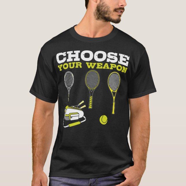 Camiseta Tennis Lovers Your Weapon Tennis Players serve spo (Frente)
