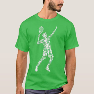 Camiseta Tennis Player Men Boys Youth Kids
