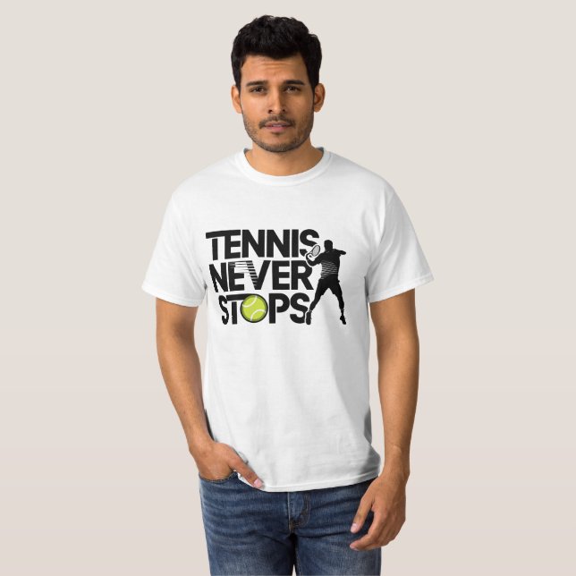 Camiseta Tennis sans limites (Frente Completa)
