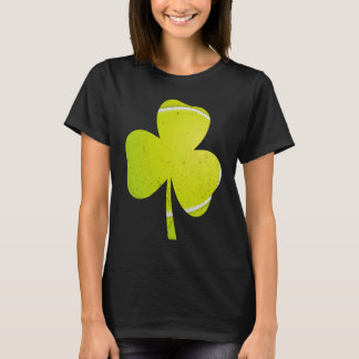 Camiseta Tennis St Patricks Day  Distressed Irish Shamrock