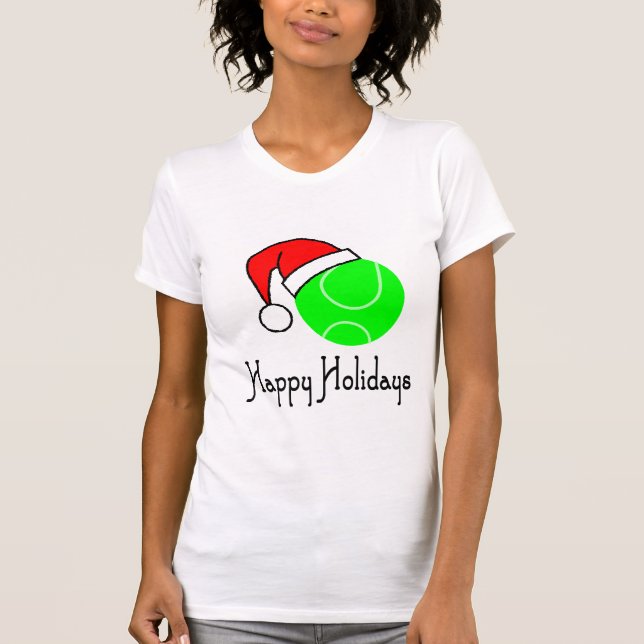 Camiseta TennisChick boas festas (Frente)