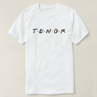 Camiseta TENOR - AMIGOS - Camisa-T Básica
