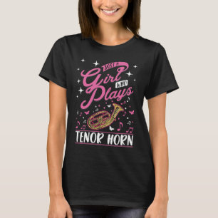 Camiseta Tenor Horn Girl Tenor Hornist