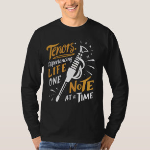 Camiseta Tenor Singer Vocal Range Vocalista Voz Cantando Ch