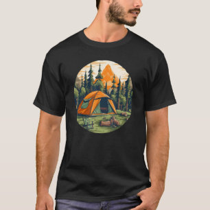 Camiseta Tensão de sobrevivência na natureza para os ventil