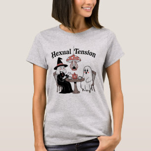 Camiseta Tensão Hexual Bruxa Fofa e Fantasma Galanteador