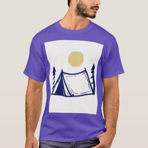 Camiseta Tent 2 de acampamento