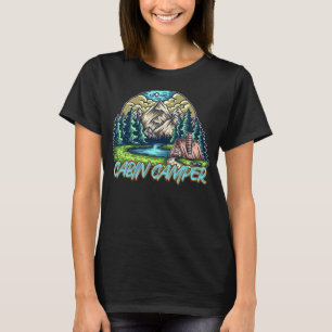 Camiseta Tent_654 Da Pesca De Pista De Cabina