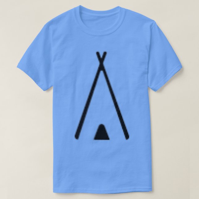 Camiseta Tent Tipi T-Shirt (Frente do Design)