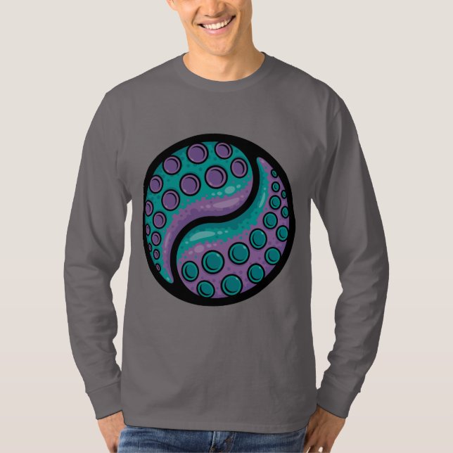 Camiseta Tentáculo Yin Yang (Frente)