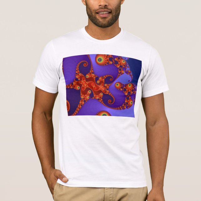 Camiseta Tentáculos de Arco-Íris (Frente)
