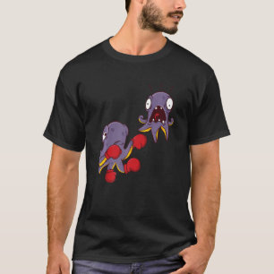 Camiseta tentáculos de polvo boxeando polvo Premium