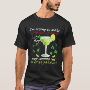 Camiseta Tentando Fazer Sacas De Proteína Continuam Saindo 