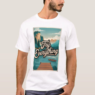 Camiseta Tentar tudo