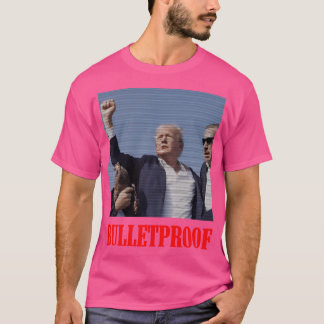 Camiseta Tentativa de assassinato à prova de bala da Trump