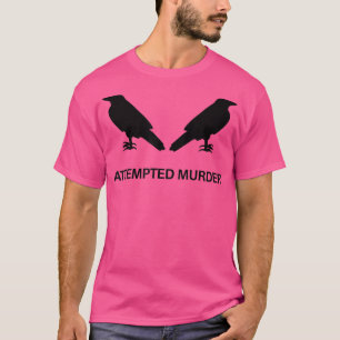 Camiseta Tentativa de Assassinato Crows Halloween Tee 344