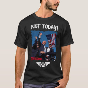 Camiseta Tentativa de Assassínio de Trump 2024 - Não Hoje