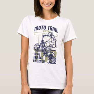 Camiseta Tentativa De Moto Até O Topo
