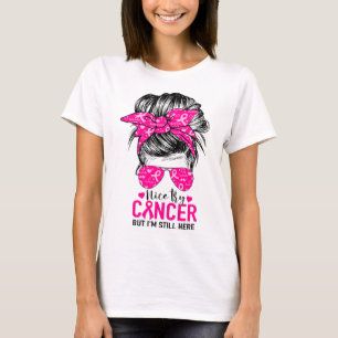 Camiseta Tente Cancer, mas ainda estou aqui Cancer de peito
