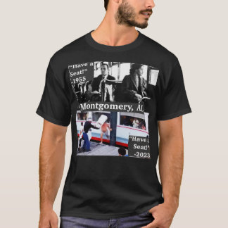 Camiseta Tente Isso Em Uma Pequena Cidade Sábado Montgomer