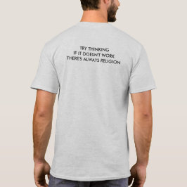 Camiseta Tente pensar se não funcionar...