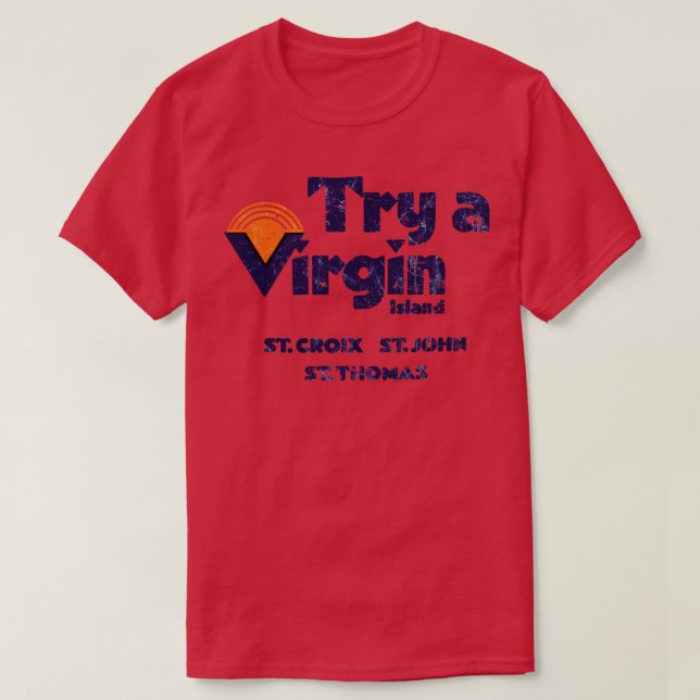 Camiseta Tente uma RUA Virgem CROIX RUA JOHN RUA THOMAS (Frente do Design)