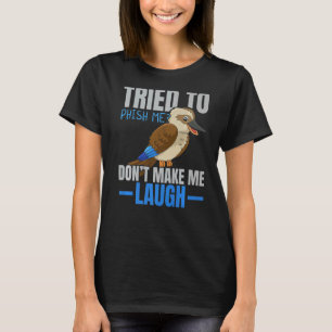 Camiseta Tentei me chamar, não me faça rir de Bird Kookab
