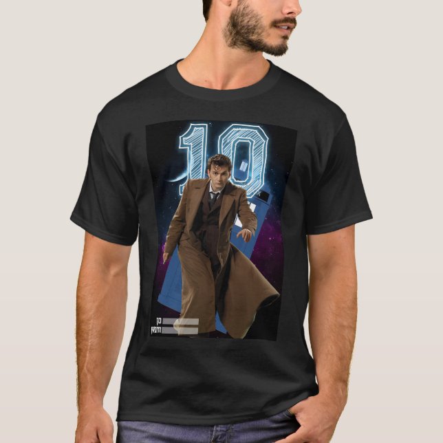 Camiseta Tenth Doctor - Greeting Card (Frente)