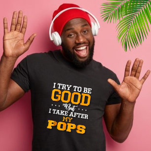 Camiseta Tento ser bom, tomar depois das minhas Pop