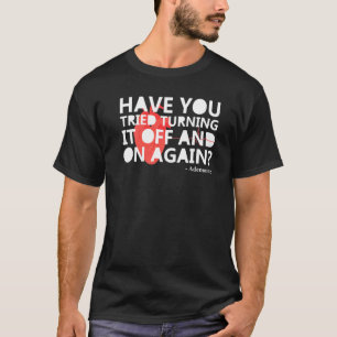 Camiseta Tentou Ligar Novamente Enfermeira Cardíaca A